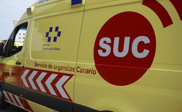 Un peatón resulta herido tras ser atropellado por una moto en Tenerife
