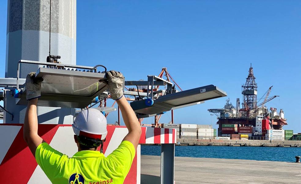 Los puertos de Las Palmas reducen su huella de carbono un 36%