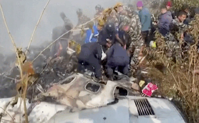 La Policía confirma la muerte de 68 personas en el accidente aéreo de Nepal
