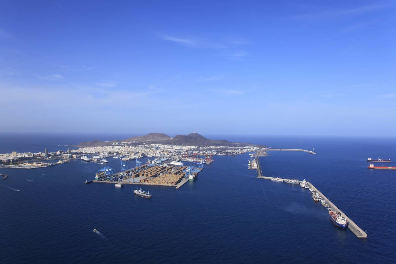 Puertos de Las Palmas reduce su huella de carbono un 36% entre 2019 y 2021