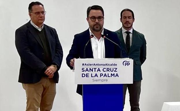 Asier Antona será el candidato del PP para Santa Cruz de La Palma