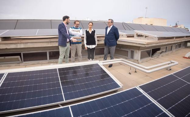 La planta fotovoltaica del Teatro Cuyás cubrirá el 10% de su consumo