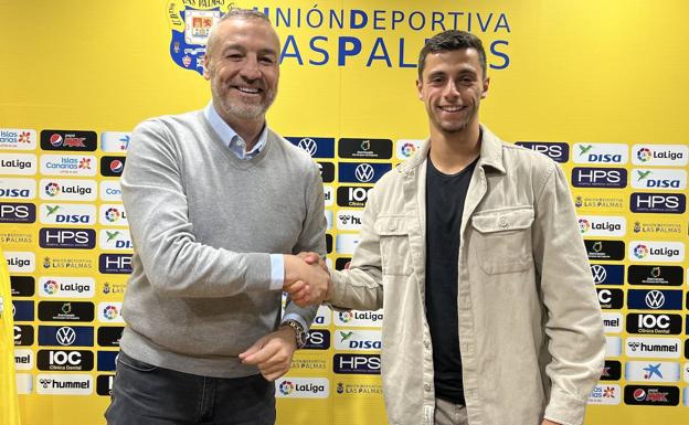 Enzo Loiodice y la UD Las Palmas renuevan su vinculación hasta 2025