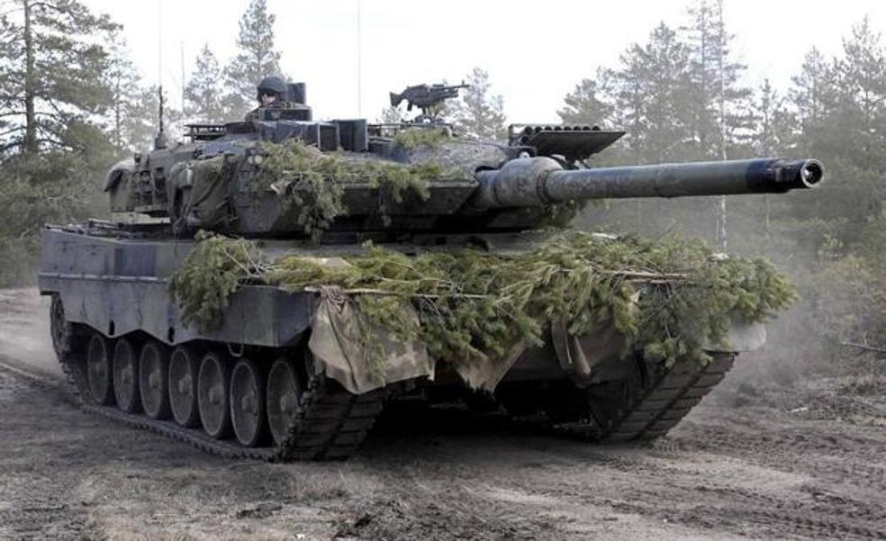 España se suma al plan europeo y entregará tanques Leopard a Ucrania