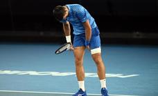 Djokovic ganó en Australia con un desgarro de tres centímetros