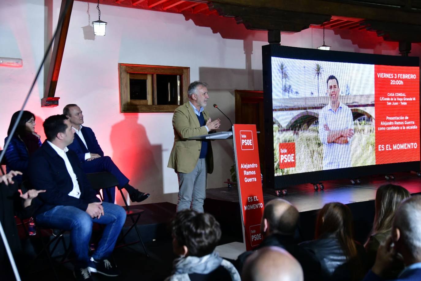 El PSOE presenta a Alejandro Ramos como candidato a la alcaldía de Telde