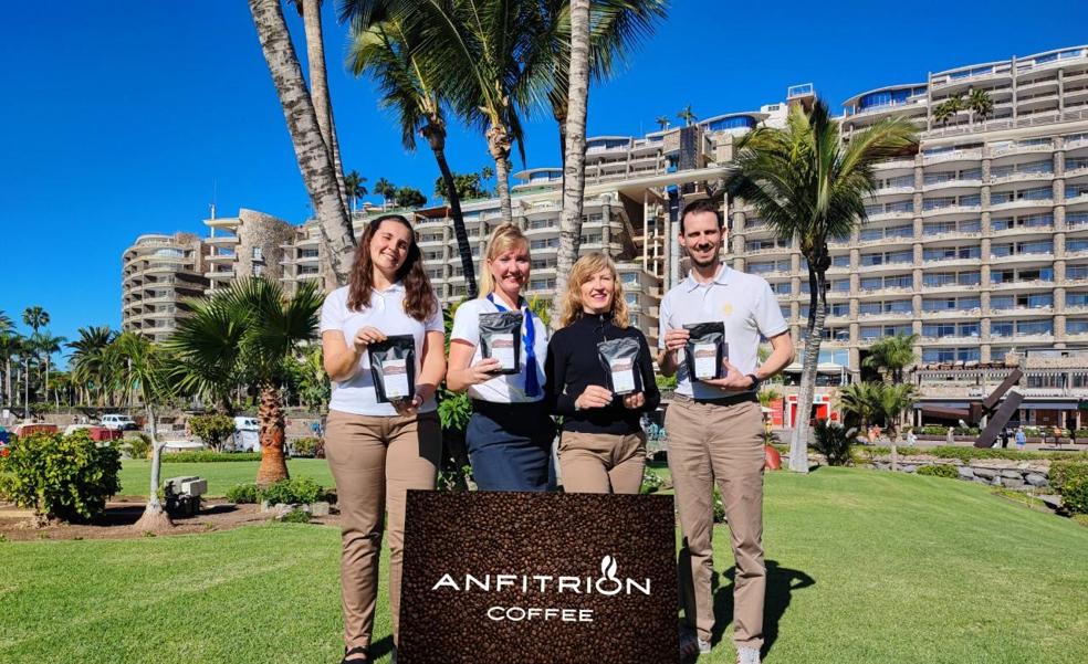 Anfi se convierte en el primer grupo turístico en lanzar su propia marca de café