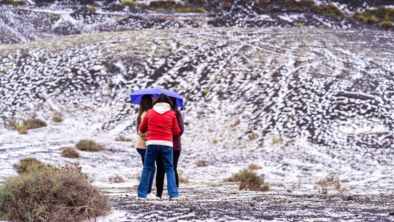 Más granizo: Lanzarote, en alerta amarilla por fenómenos como el del fin de semana