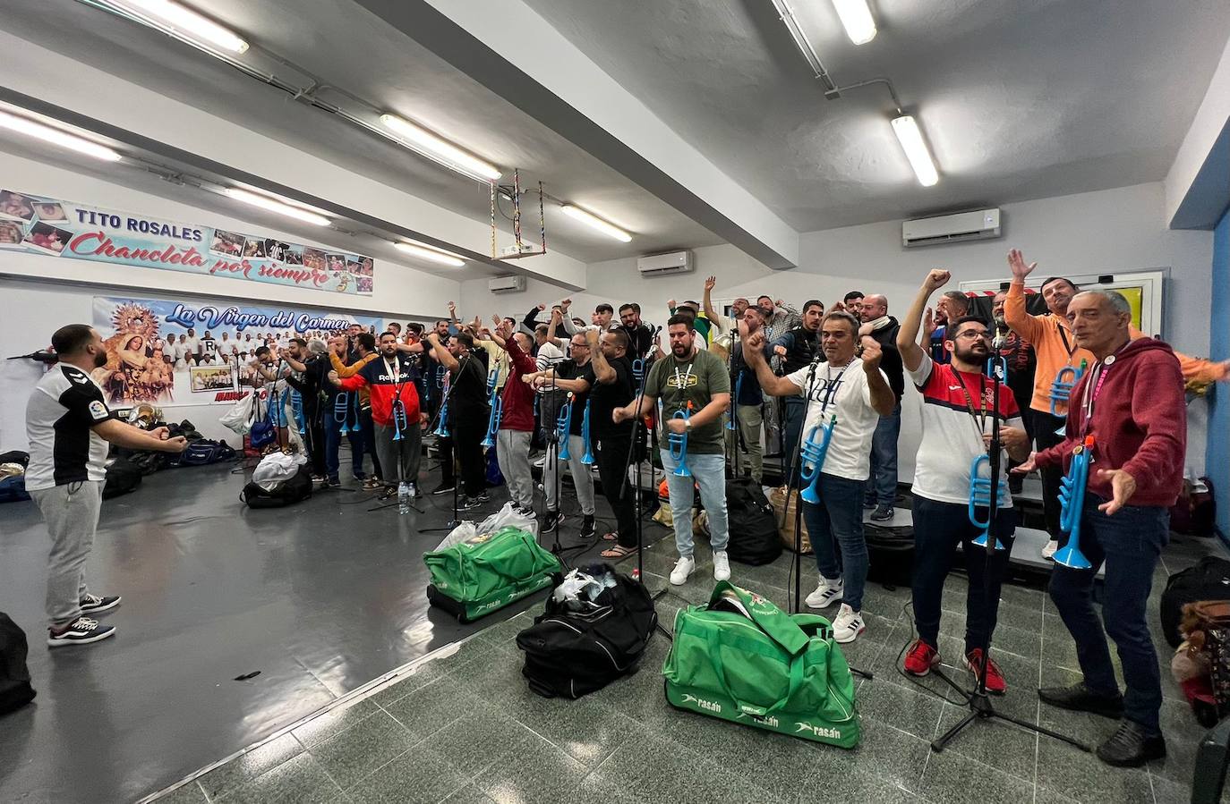 Los Chancletas se preparan para volver a pisar el escenario