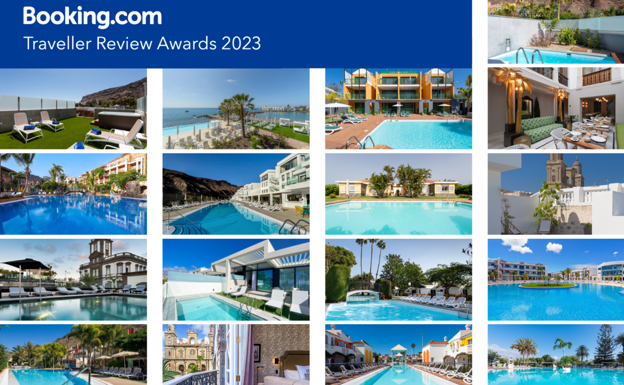 Los establecimientos canarios de beCordial Hotels & Resorts, premiados con el Traveller Review Award 2023 de Booking.com