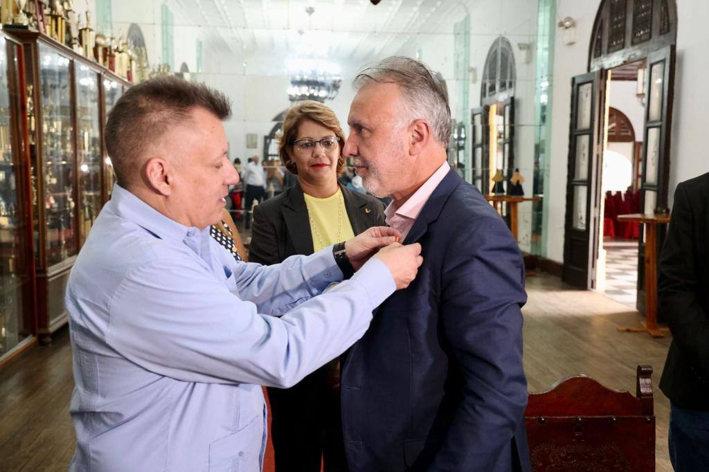 La visita de Torres a Venezuela, en imágenes 