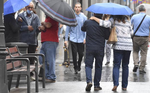 La DANA ya se deja notar en Canarias con lluvia y frío