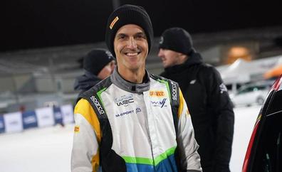 Rogelio Peñate ya rueda en el WRC Junior de Suecia