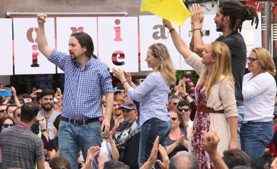 Podemos se arriesga a perder dos escaños por la división en tres bloques