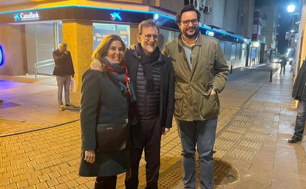 Rajoy, en Telde con Sergio Ramos