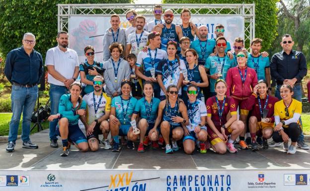 El CN Reales se proclama doble campeón de Canarias por equipos