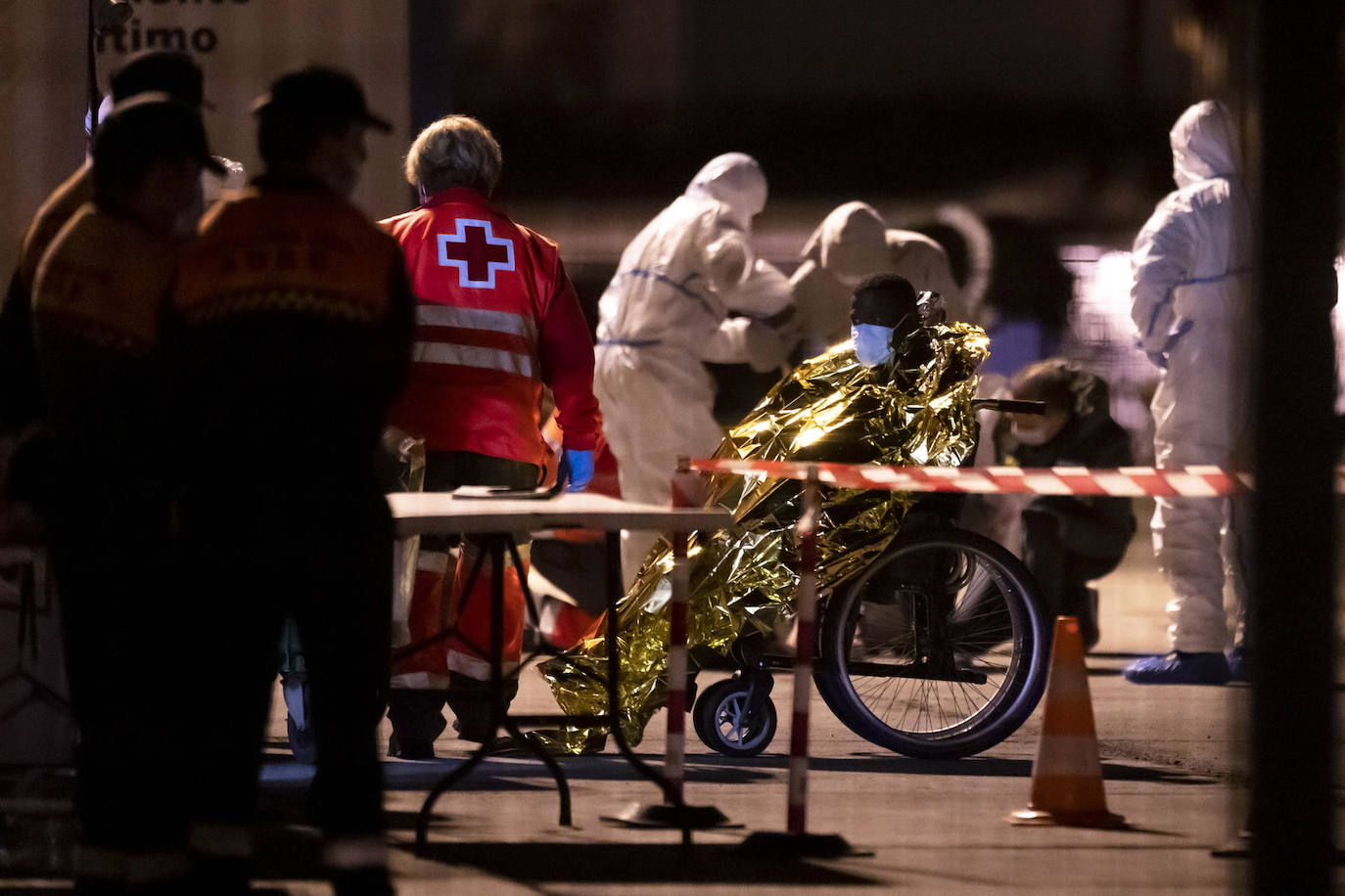 Seis personas mueren en una neumática perdida al sur de Tenerife