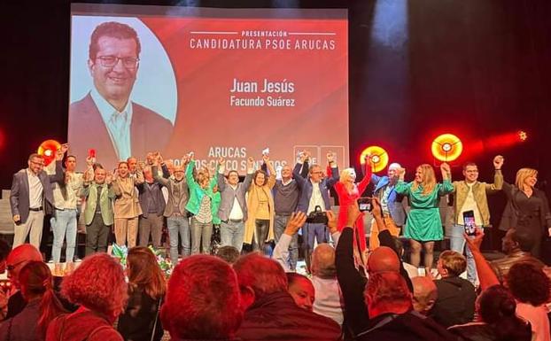 Juan Jesús Facundo aspira a revalidar en la Alcaldía de Arucas