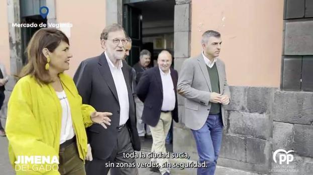«Toda la ciudad sucia, sin seguridad», Jimena Delgado a Rajoy sobre la capital grancanaria