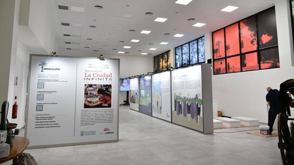 El pintor y muralista Jesús Arencibia pone nombre al nuevo centro cultural de Tamaraceite