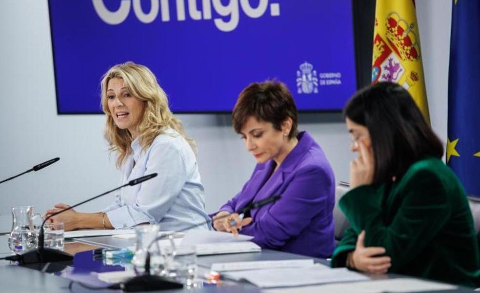 Yolanda Díaz asume la posición de Podemos pero pide otro tono