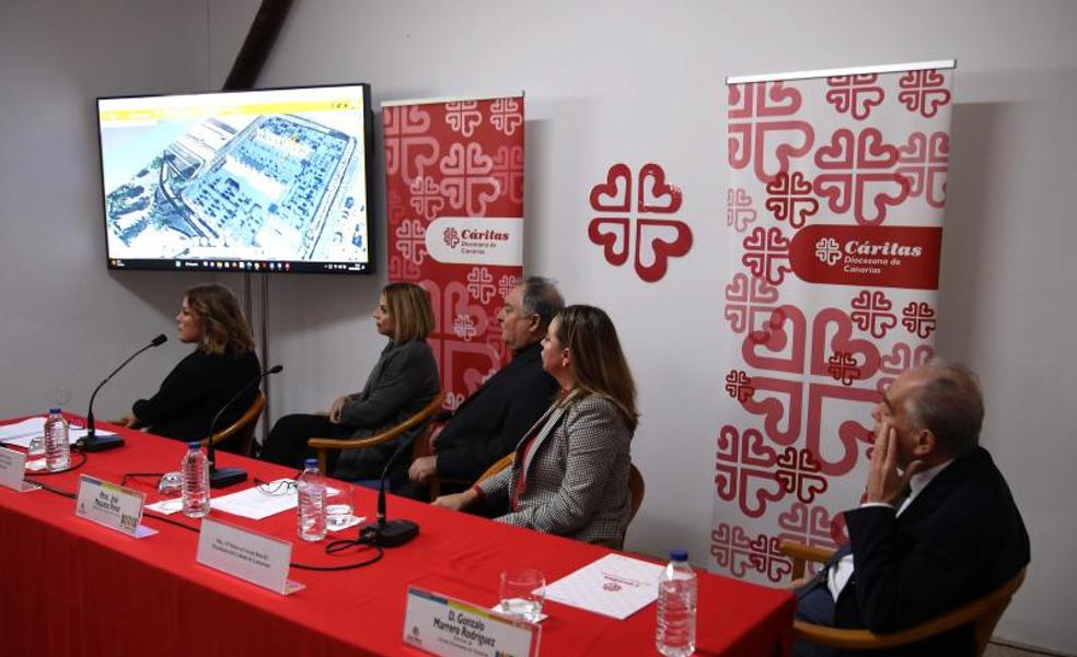 Cáritas tendrá sede aprovechando la obra inacabada de la Cruz Blanca en Altavista