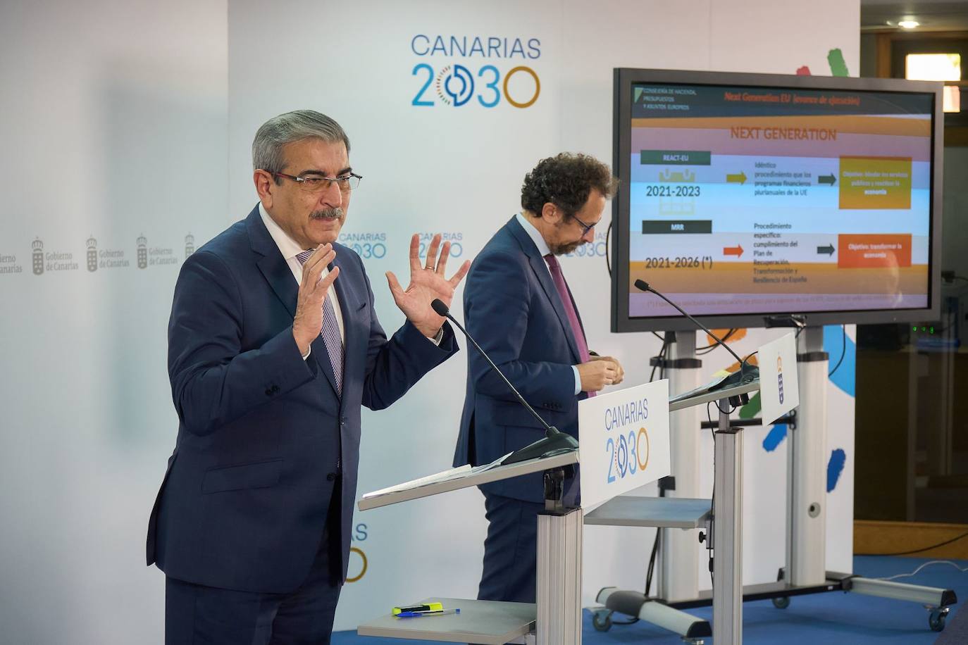Canarias ejecutó 634 millones de fondos Next Generation en dos años