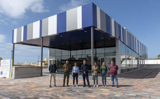 Mogán avanza que abrirá en verano el nuevo edificio polivalente de Arguineguín