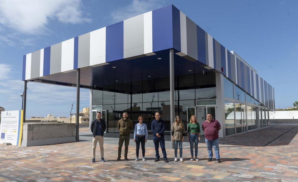 Mogán avanza que abrirá en verano el nuevo edificio polivalente de Arguineguín