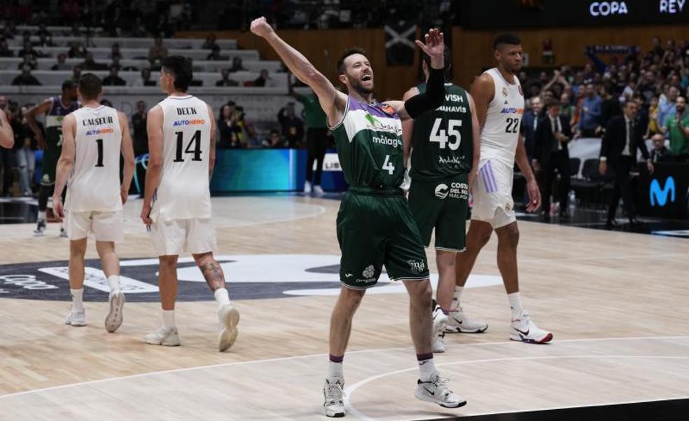 El matagigantes Unicaja también puede con el Madrid