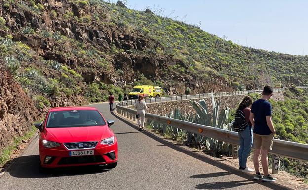 Rescatan a una senderista en el barranco de Las Vacas