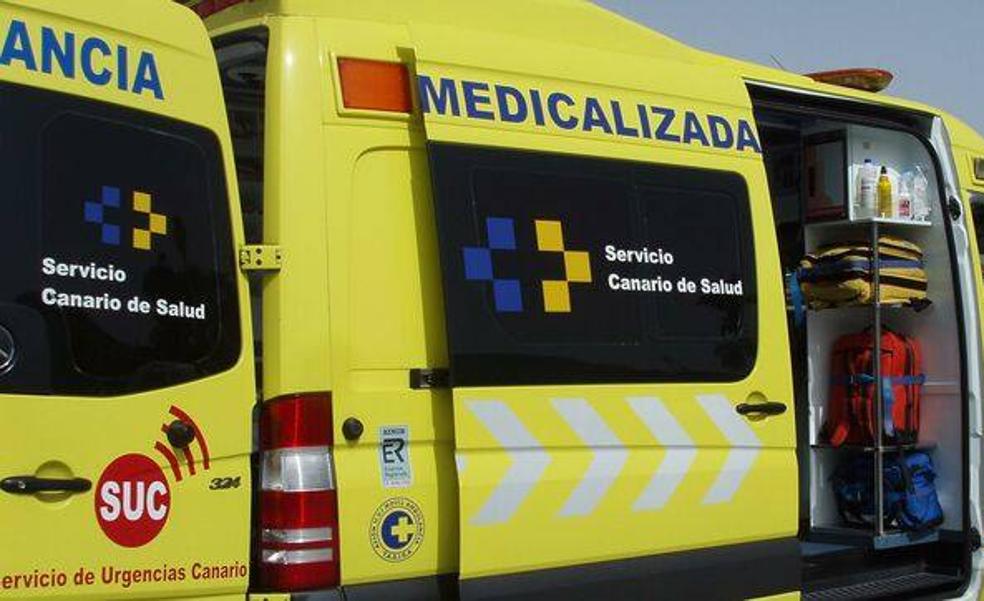 Herido grave tras colisionar dos motos en Gran Canaria