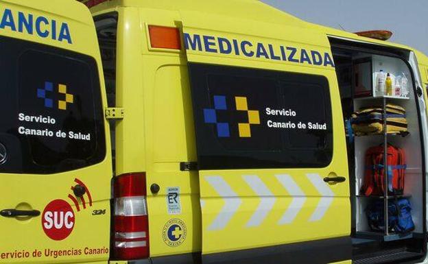 Herido grave tras colisionar dos motos en Gran Canaria