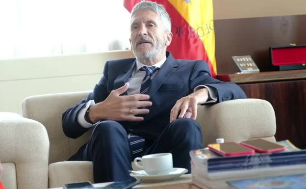 El ministro Marlaska califica los hechos del 'caso mediador' de «abochornables»