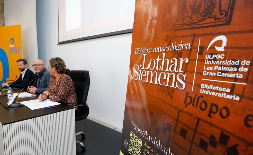 Parte del fondo documental musical de Lothar Siemens está al alcance de todos a golpe de clic