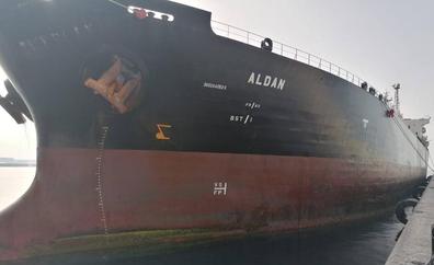 El buque 'Aldan', sancionado con 550.000 euros por descargar hidrocarburo cerca de La Palma