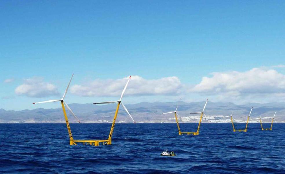 Gran Canaria «será punta de lanza» de la eólica marina en España