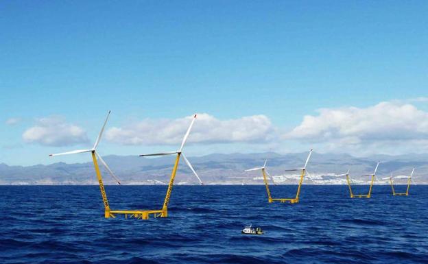 Gran Canaria «será punta de lanza» de la eólica marina en España