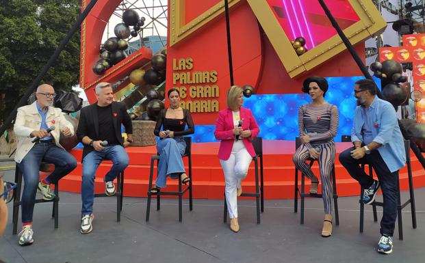 Los presentadores de la gala drag ya se encuentran en el 'Studio 54'