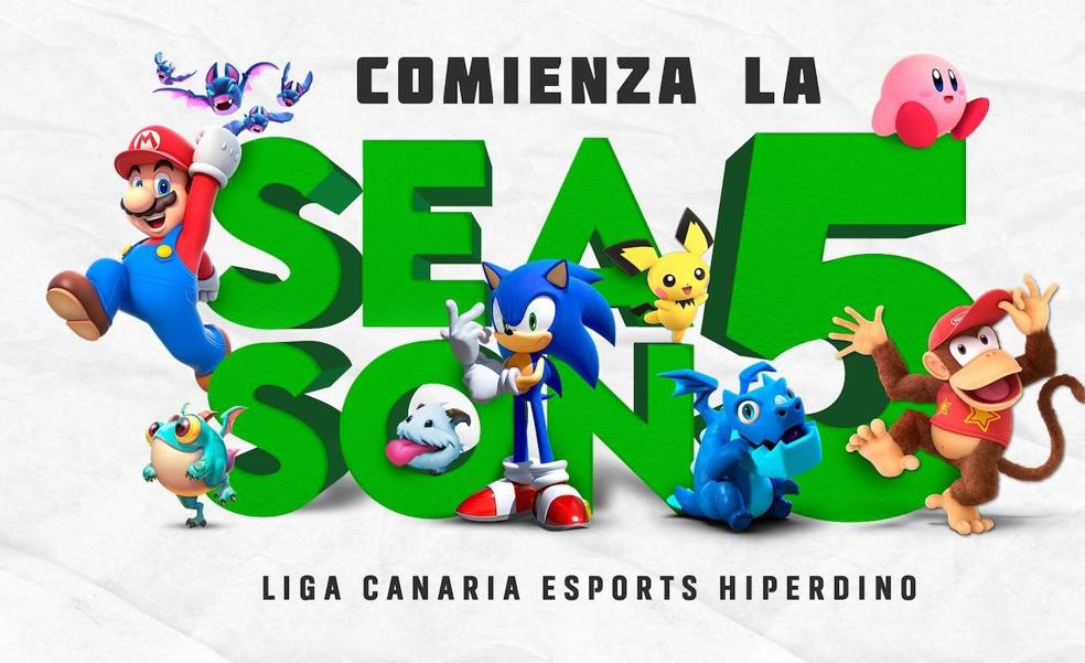 Arranca la temporada 5 de la 'Liga Canaria de Esports HiperDino'