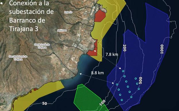 Acciones del parque eólico marino Tarahal a entre 500 y 1.000 euros
