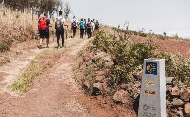 El Camino de Santiago de Gran Canaria sigue ganando adeptos fuera de la isla