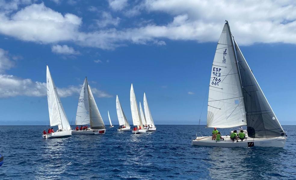 Rayco Tabares gana en la última manga una reñida Copa de Canarias de la clase J80