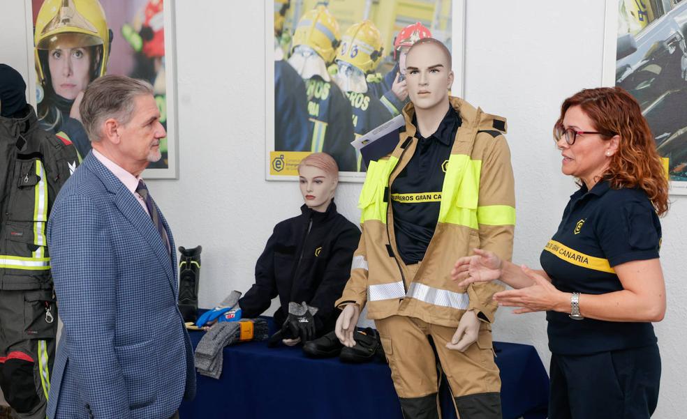 El Consorcio recibe los primeros EPI para bomberos que ha adquirido