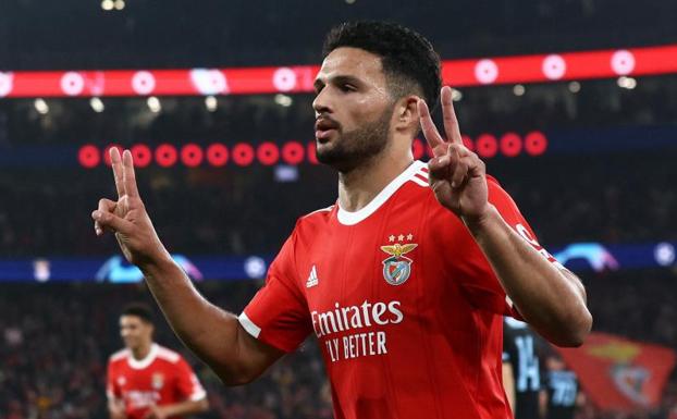 Gonçalo Ramos hace soñar al Benfica