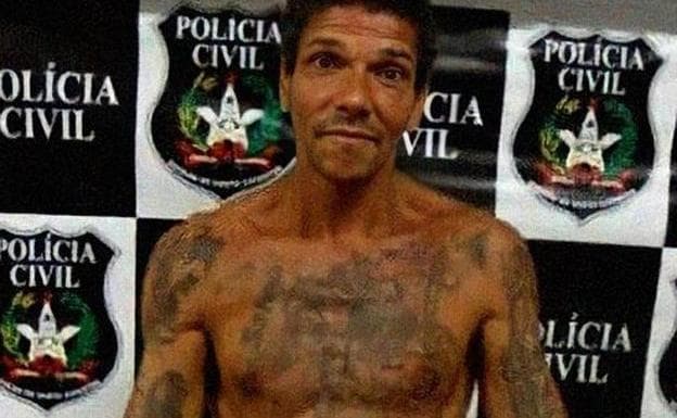 El final a tiros del 'youtuber' Matador, el mayor asesino en serie de Brasil