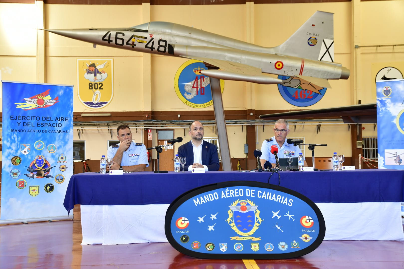 La base aérea de Gando aspira a lograr el 100% de autosuficiencia energética