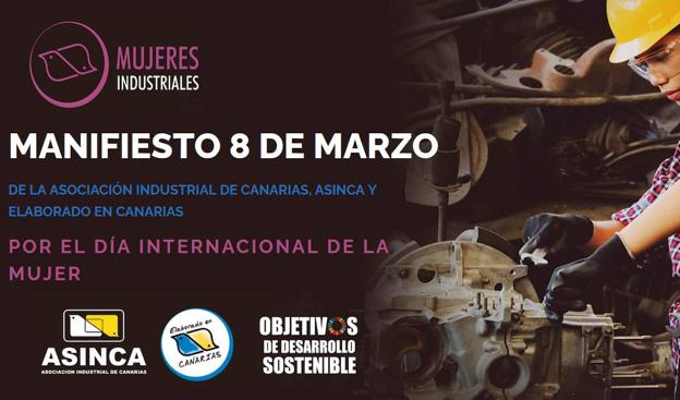 ASINCA y Elaborado en Canarias reivindican a las mujeres industriales