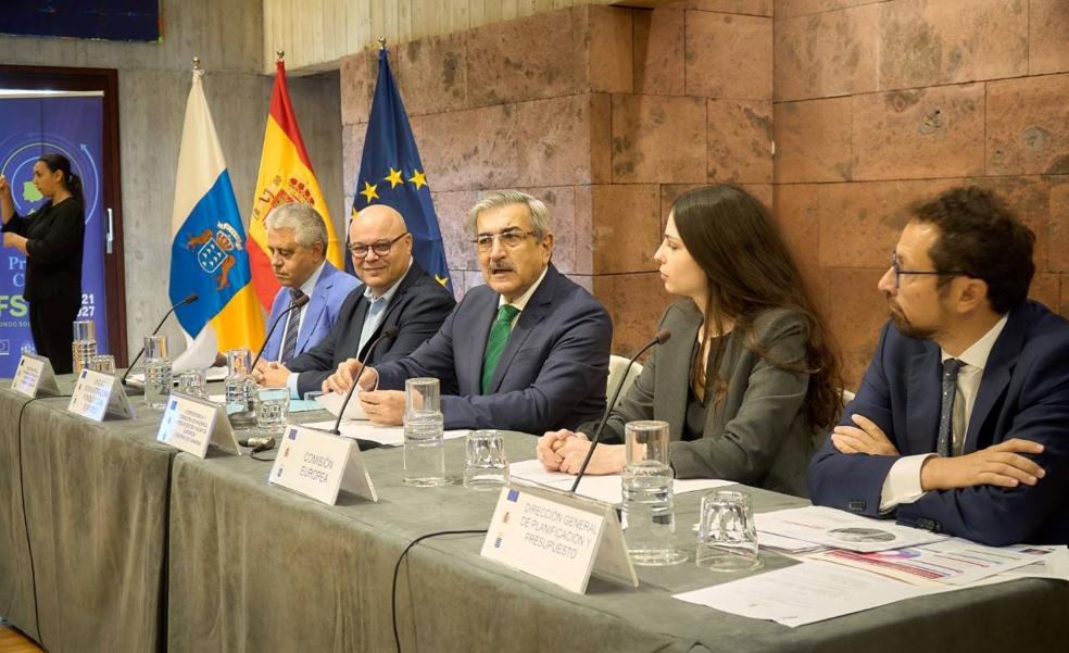 Canarias asume 446 millones de euros de la Unión Europea para empleo, formación e inclusión social