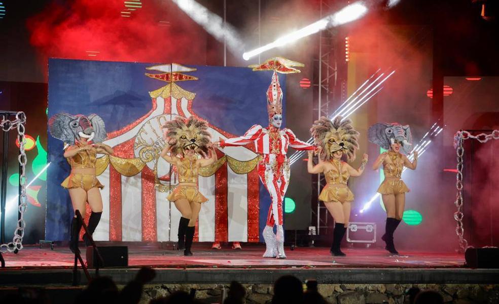 La Tacones se corona como nueva reinona del carnaval de Telde